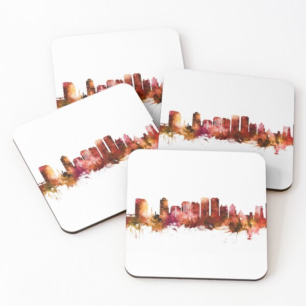 Item preview, West Palm Beach Florida Skyline designed and sold by ArtPrints.