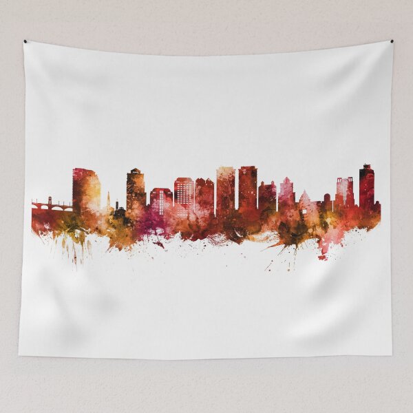 Item preview, West Palm Beach Florida Skyline designed and sold by ArtPrints.