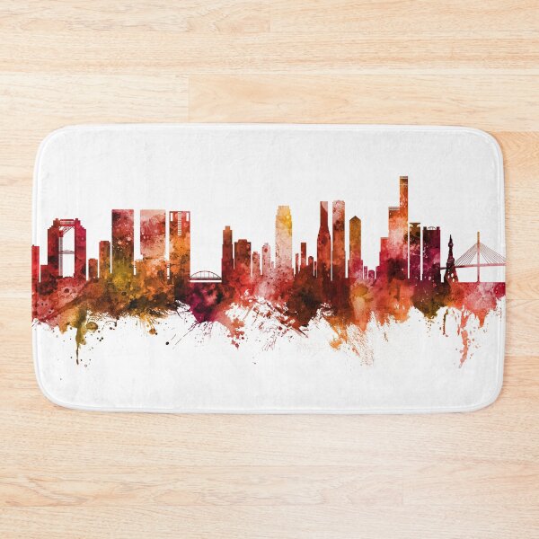 Item preview, Osaka Japan Skyline designed and sold by ArtPrints.