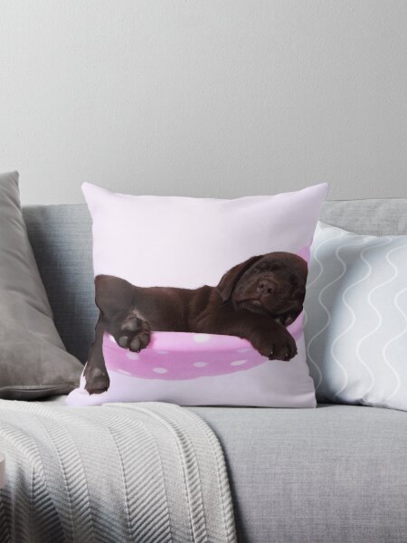 Item preview, sleeping labrador puppy designed and sold by JeanettesPets.