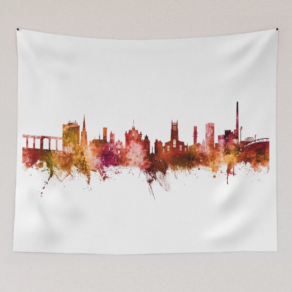 Item preview, Huddersfield England Skyline designed and sold by ArtPrints.