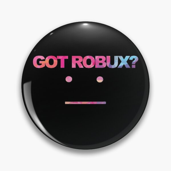 Roblox 2020 Pins And Buttons Redbubble - simbolo de robux roblox flee the facility halloween event
