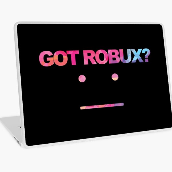 Robux Laptop Skins Redbubble - rbx boots robux