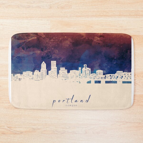 Item preview, portland skyline designed and sold by BekimART2.