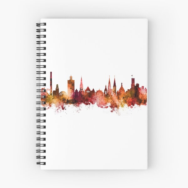 Item preview, Bielefeld Germany Skyline designed and sold by ArtPrints.