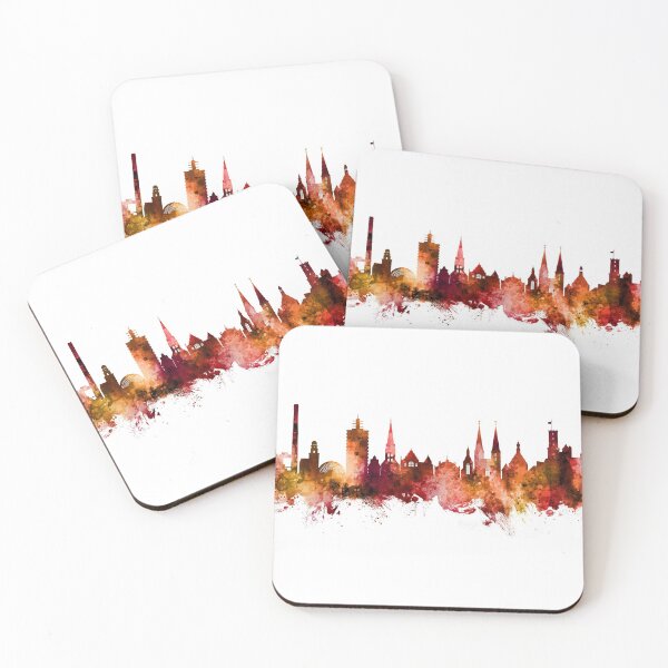 Item preview, Bielefeld Germany Skyline designed and sold by ArtPrints.