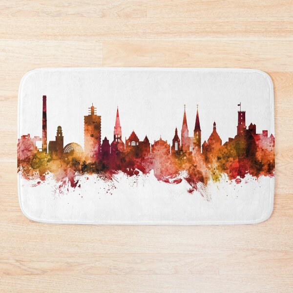 Item preview, Bielefeld Germany Skyline designed and sold by ArtPrints.