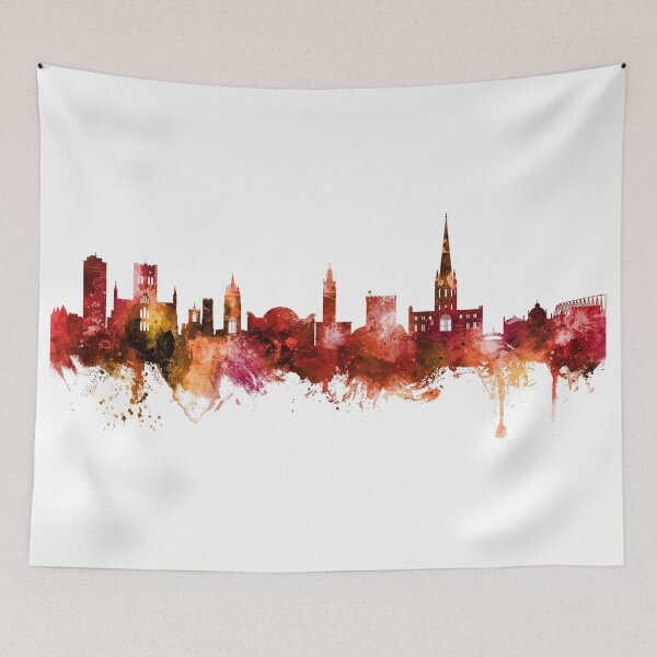 Item preview, Norwich England Skyline designed and sold by ArtPrints.