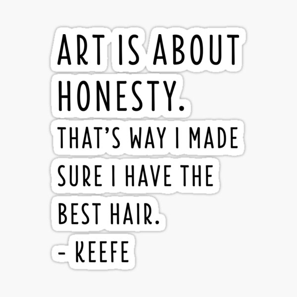 Item preview, ART IS ABOUT HONESTY.  designed and sold by corbrand.