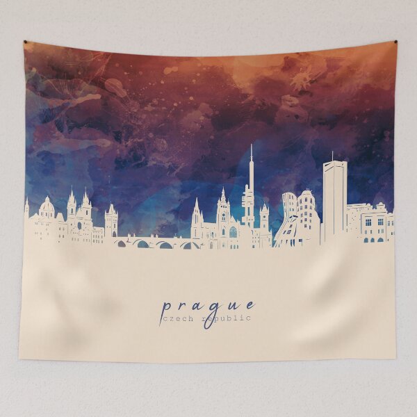 Item preview, prague skyline designed and sold by BekimART2.
