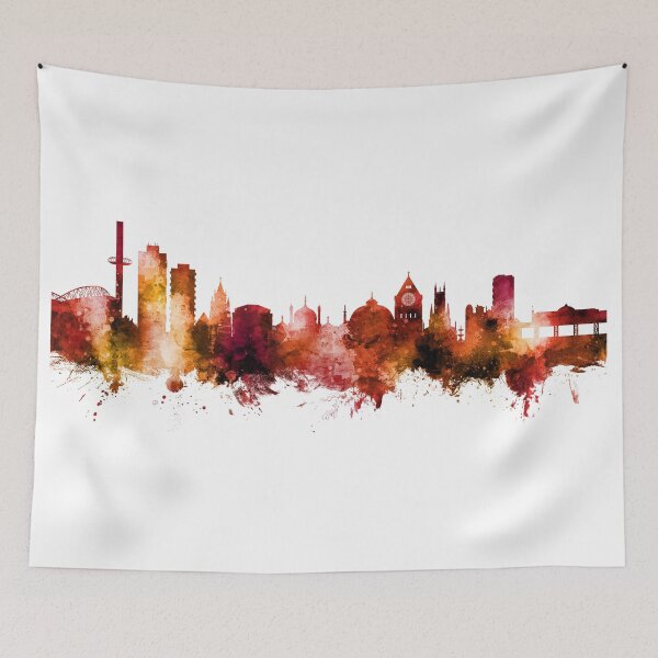 Item preview, Brighton England Skyline designed and sold by ArtPrints.
