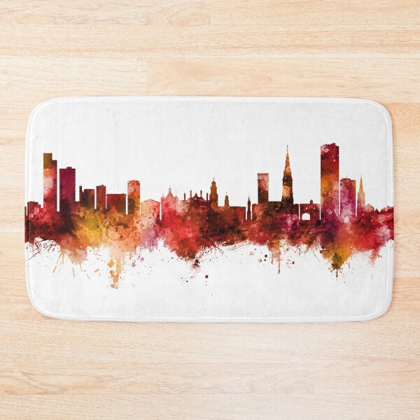 Item preview, Leicester England Skyline designed and sold by ArtPrints.