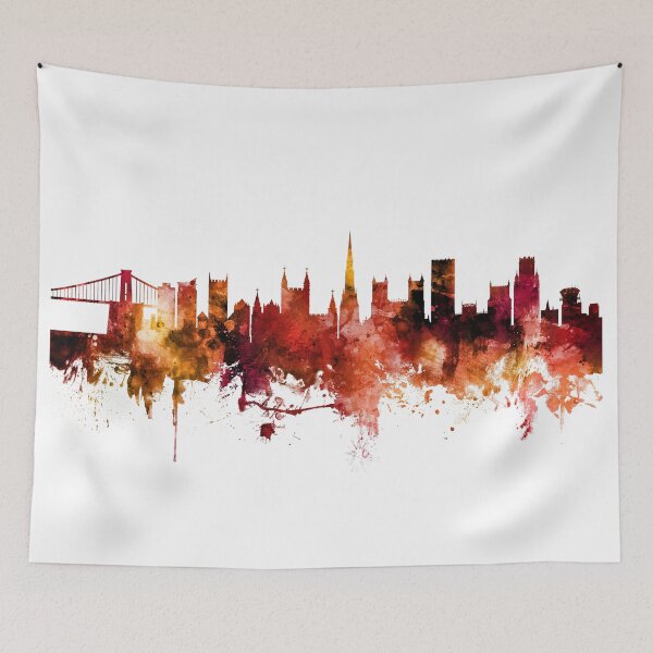 Item preview, Bristol England Skyline designed and sold by ArtPrints.