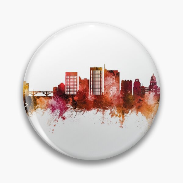 Artikelvorschau, Boise Idaho Skyline entworfen und verkauft von ArtPrints.