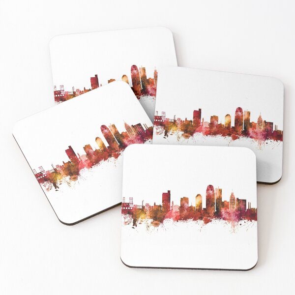Item preview, Winston-Salem North Carolina Skyline designed and sold by ArtPrints.