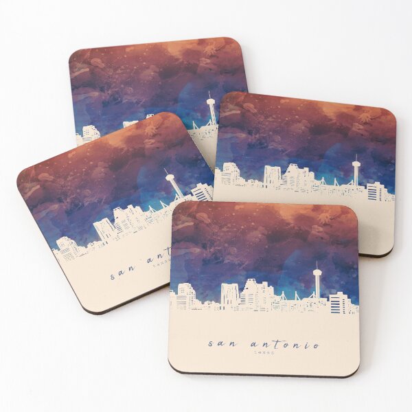 Item preview, san antonio skyline designed and sold by BekimART2.
