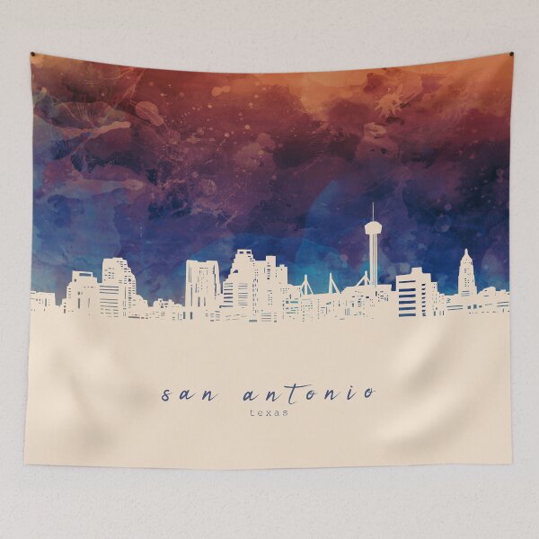 Item preview, san antonio skyline designed and sold by BekimART2.
