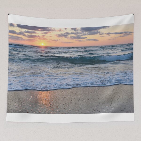 Item preview, Beautiful sunset beach scene designed and sold by studio838.