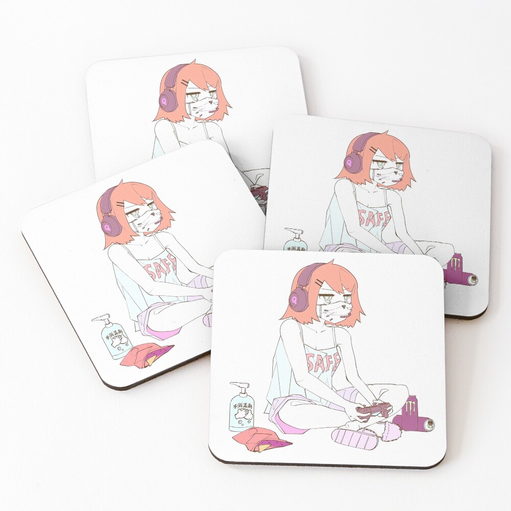 Item preview, Coasters (Set of 4) designed and sold by RicoCharlie.