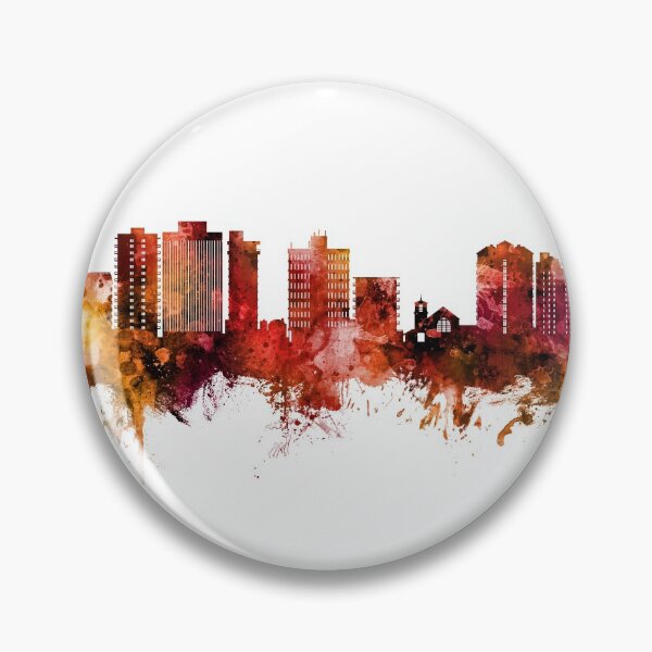 Item preview, San Mateo California Skyline designed and sold by ArtPrints.