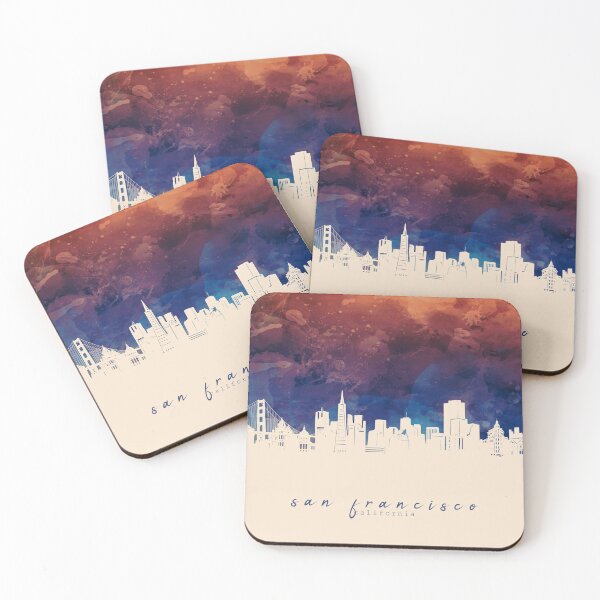 Item preview, san francisco skyline designed and sold by BekimART2.