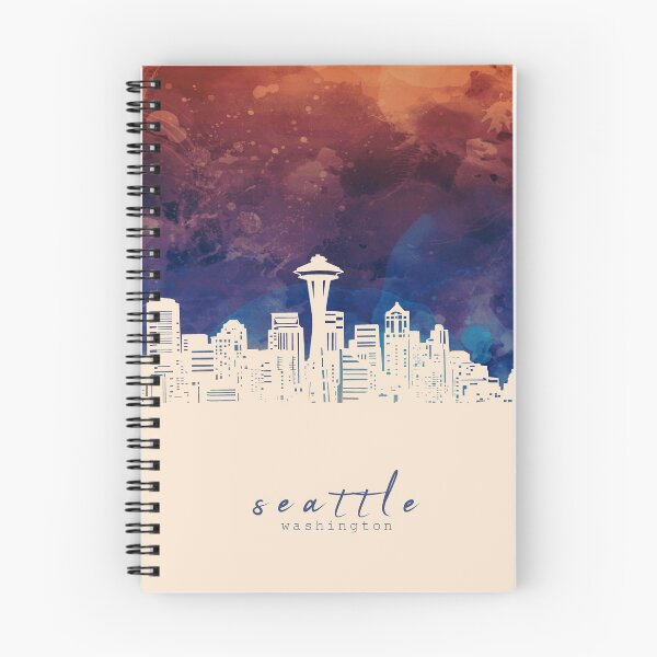 Item preview, seattle skyline designed and sold by BekimART2.