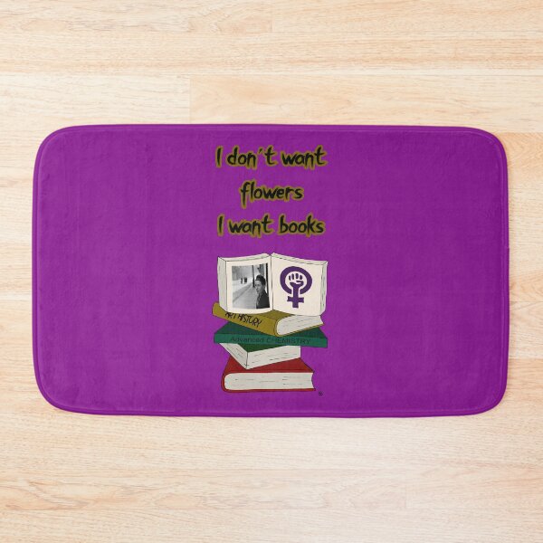 Item preview, I don´t want flowers, I want books designed and sold by kassandra369.
