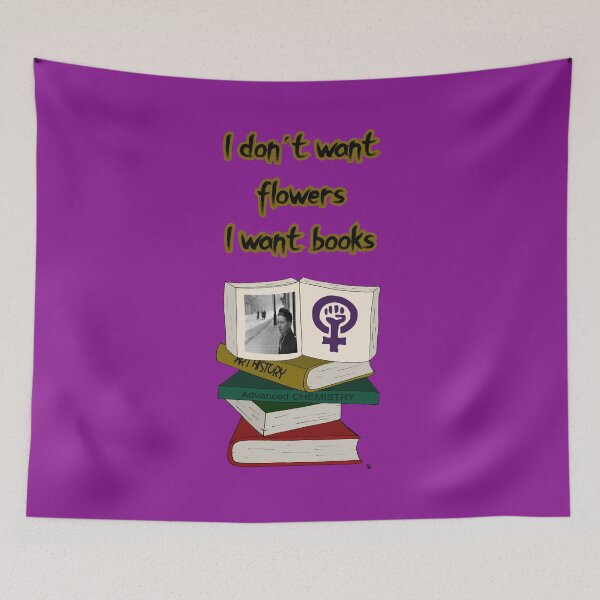 Item preview, I don´t want flowers, I want books designed and sold by kassandra369.