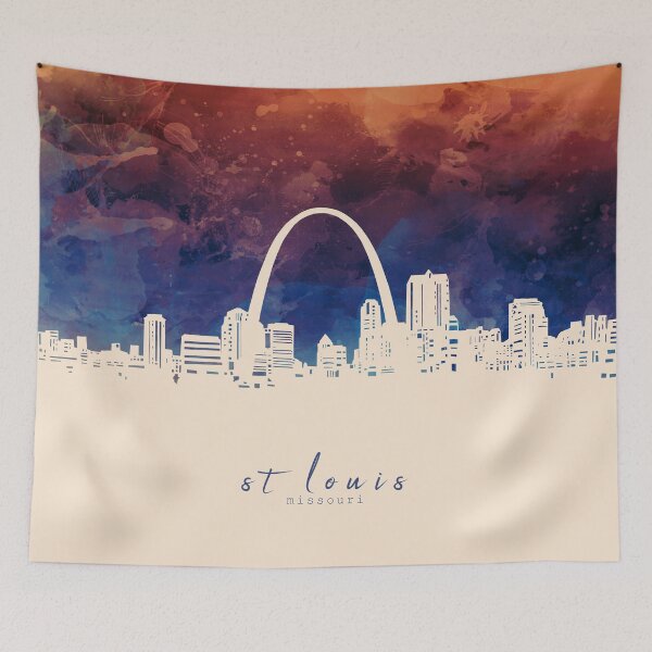 Item preview, st louis skyline designed and sold by BekimART2.