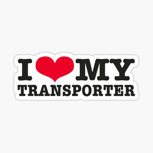 J'aime mon transporteur Sticker