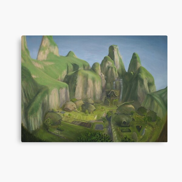 Kakariko Village - Legend of Zelda: Breath of the Wild Canvas Print