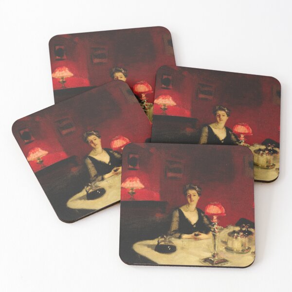 Item preview, John Singer Sargent - A Dinner Table at Night designed and sold by Impressionist Masters.
