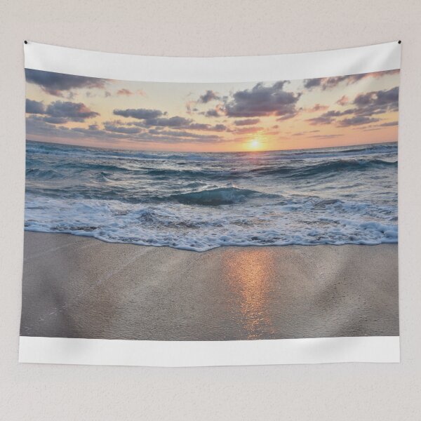 Item preview, Beautiful sunset beach scene designed and sold by studio838.