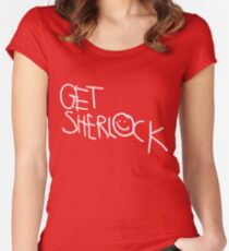Get Sherlock Women's Fitted Scoop T-Shirt