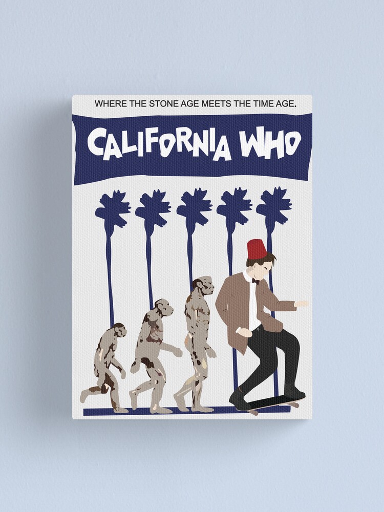 Thumbnail 2 of 3, Canvas Print, California Who Poster 2 designed and sold by JazzK.