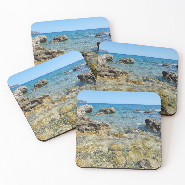 Item preview, Landscape with clear azure water designed and sold by studio838.