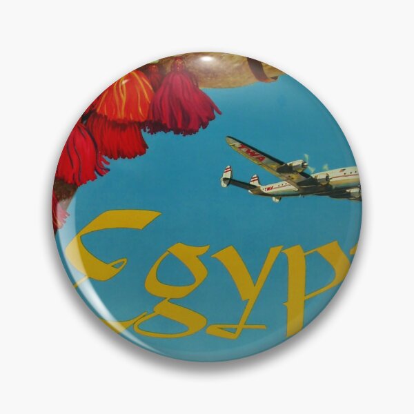 Item preview, Egypt vintage travel poster designed and sold by stickart-marek.