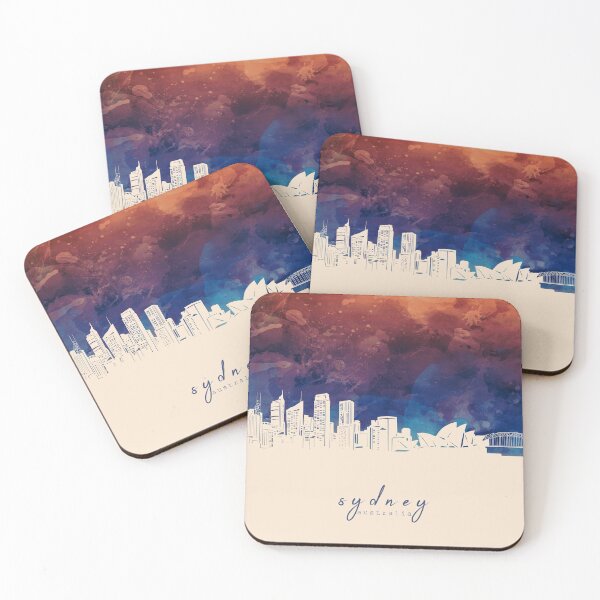 Item preview, sydney skyline designed and sold by BekimART2.