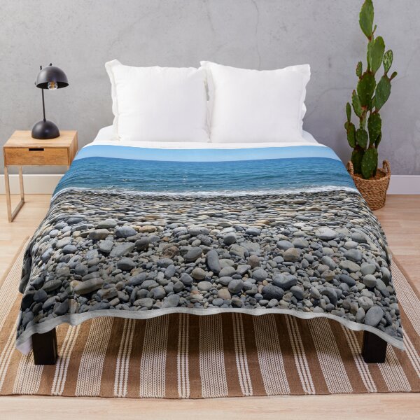 Item preview, Coast of adriatic sea at sunset in summer designed and sold by studio838.