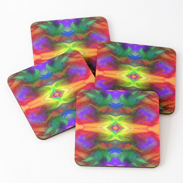 Artikelvorschau, VIBRANT ABSTRACTO, farbenfrohe Abstraktion, psychedelische Arte Abstracto, abstraktes Kunstdesign entworfen und verkauft von Adri Barnard.