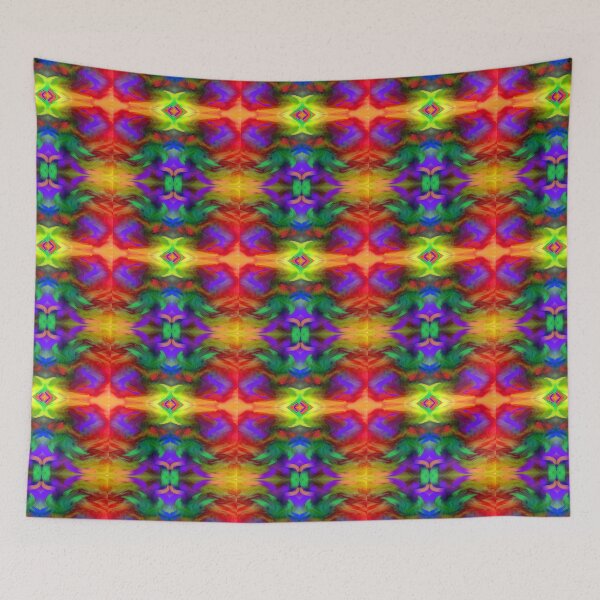 Item preview, VIBRANT ABSTRACTO,colorful abstraction, psychedelic Arte Abstracto, abstract art design designed and sold by Adri Barnard.