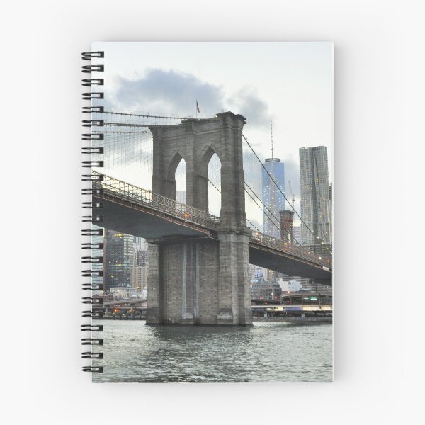 Item preview, City lights on Lower Manhattan & Brooklyn Bridge  designed and sold by Poete100.