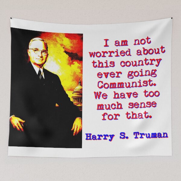Item preview, I Am Not Worried - Harry Truman designed and sold by CrankyOldDude.