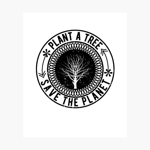 Item preview, Plant a Tree-Save the Planet-Climate Change T-Shirts designed and sold by Al Collections.