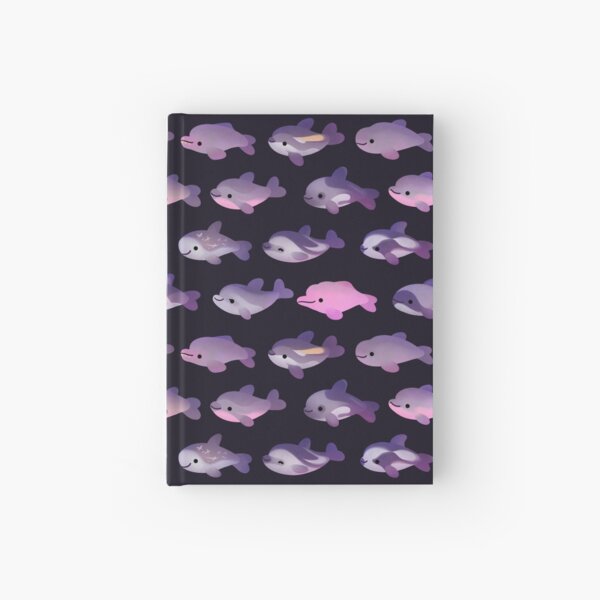 Dolphin Day - Dark Hardcover Journal
