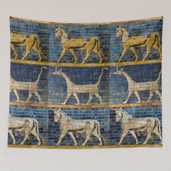 Item preview, Babylonian Aurochs And Dragon Left designed and sold by Weston  Westmoreland.