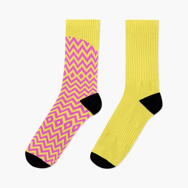 Item preview, Yellow & Pink Chevron designed and sold by NobodysHero.