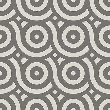 Artwork thumbnail, Geometric Pattern: Loop: Granite by Red Wolf