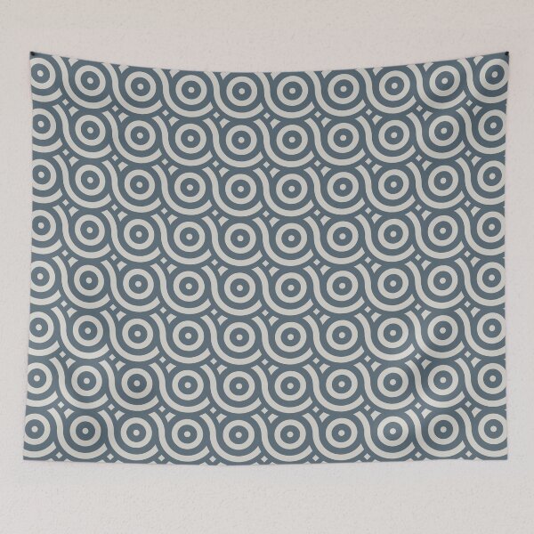 Item preview, Geometric Pattern: Loop: Pebble designed and sold by Red Wolf.