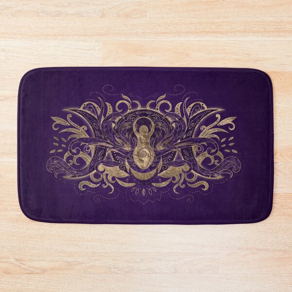 Item preview, Triple Moon - Triple Goddess Purple and Gold designed and sold by k9printart.